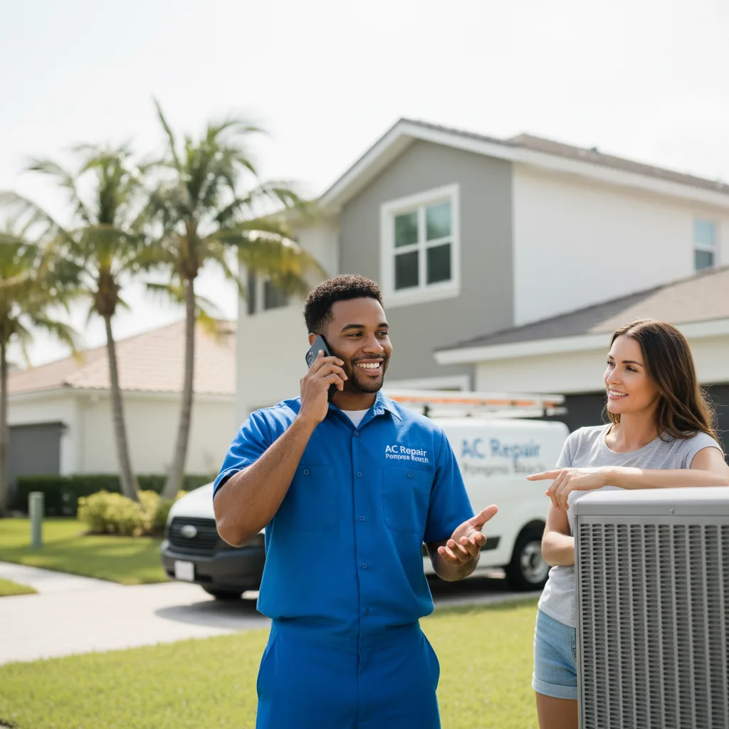 AC Repair Pompano Beach customer support in Holley